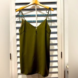 By the way- Dara Cami Dress in Army Green